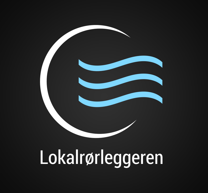 Logo with color on dark background