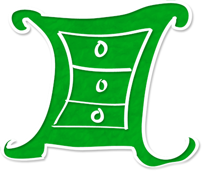 The Kommoden med det rare i logo