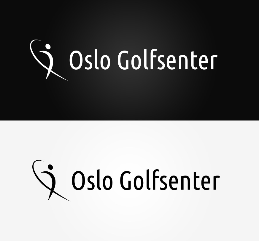 Horizontal white logo on dark background and horizontal black logo on light background